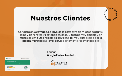 Experiencia de Dermar con Zapatex Cerrajeros: Servicio Rápido y Profesional en Guaynabo