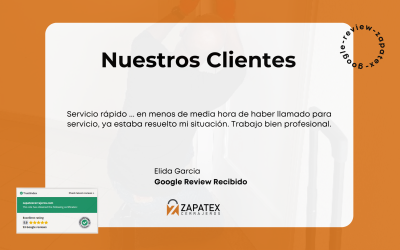 Experiencia de Elida Garcia con Zapatex Cerrajeros: Servicio Rápido y Profesional
