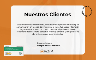 Testimonio Destacado: La Experiencia de Roberto Antonio con Zapatex Cerrajeros